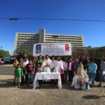 Con María en el frente de batalla